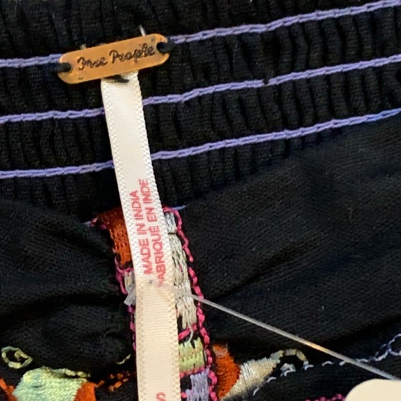 NWT- Beautiful Aztec Style Baby Doll Dress by Free People..  Size Small - Picture 8 of 16